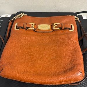 Michael Kors Brown Cross Body with Magnetic Clasps LIKE NEW